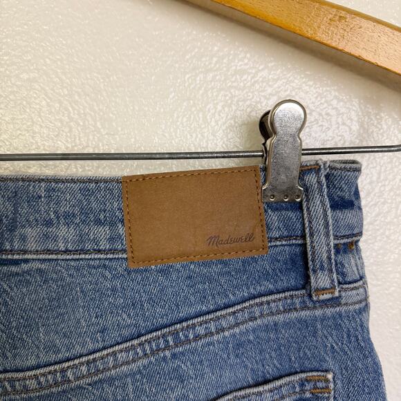 Madewell The Perfect Vintage Wide Leg Jeans 27P Petite Womens Blue Casual 26.5in - Picture 9 of 11